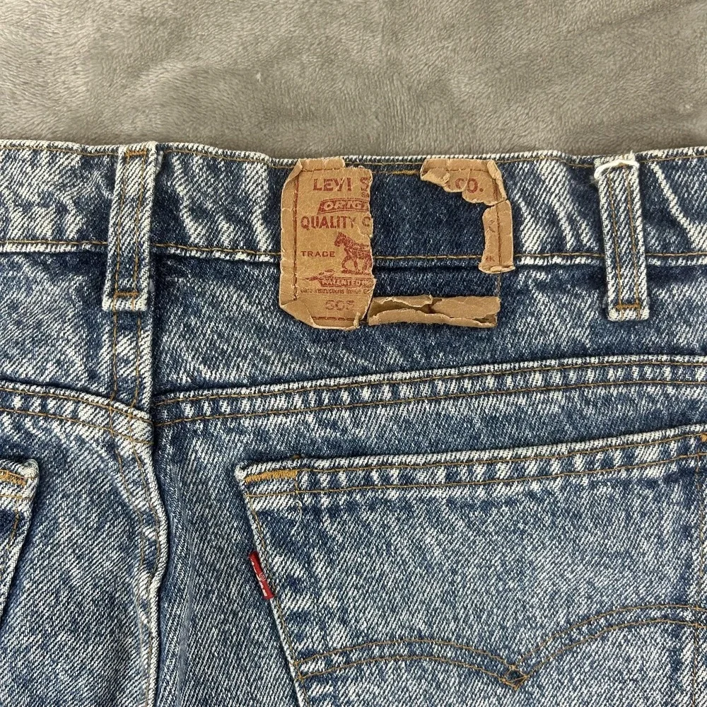 Levi's 505 Jeans Mens 30x32 Blue Med Wash Regular Straight Denim Pants Casual